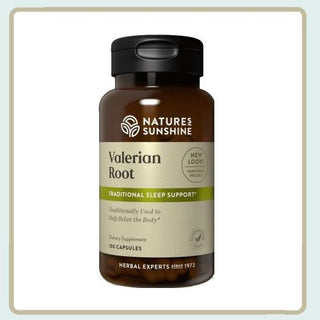 Valerian Root<br>It relaxes, calms, de-stresses and enhances sleep

