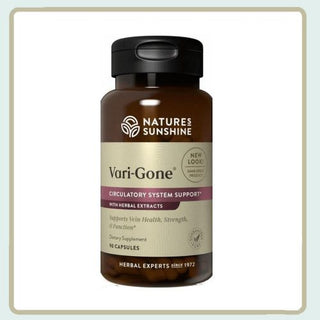 Vari-Gone<br>Supports vein health & blood flow to the heart and legs