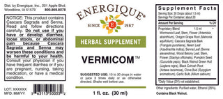 Vermicom 1 oz.from Energique® Microflora balance, bowel movements
