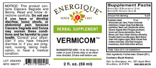 Vermicom 2 oz. from Energique® Microflora balance, bowel movements
