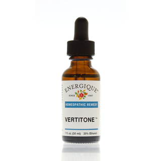 Vertitone 1 oz. from Energique® Dizziness, vertigo with nausea.
