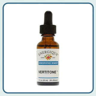 Vertitone 1 oz. from Energique® Dizziness, vertigo with nausea.
