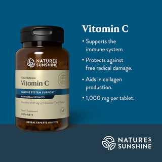 Vitamin C Time-Release (120 tabs)<br>Immunity & collagen production
