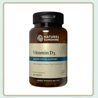 Vitamin D3 (180 tabs)<br>Skeletal strength, boosts your body’s defense