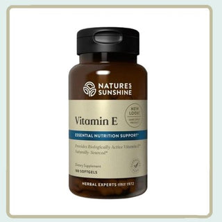 Vitamin E (100 IU) (180 softgel) <br> circulatory & glandular health
