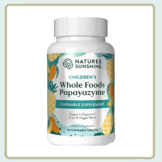 Whole Food Papayazyme <br>For a child’s digestive & immune systems
