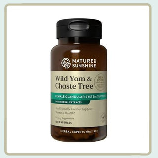 Wild Yam & Chaste Tree<br>Women’s health & hormonal harmony