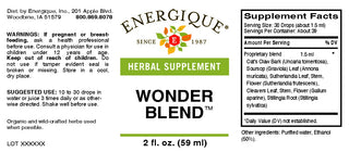 Wonder Blend 2 oz. from Energique® Immune & oncological issues.
