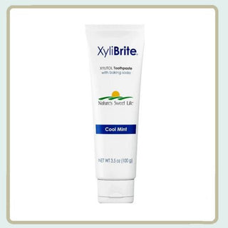 XyliBrite Toothpaste<br> Makes the mouth less hospitable to microbes