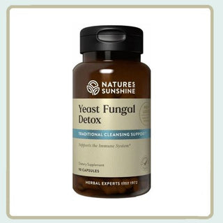 Yeast Fungal Detox<BR> Balance in the microbiome, healthy microflora
