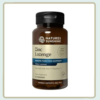 Zinc Lozenge (60 lozenges)<br> Supports immune function
