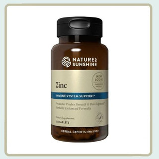 Zinc<br>Supports metabolism, growth & development,  immunity & energy
