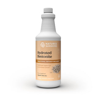 Bentonite, Hydrated (32 fl. oz.) <br>Helps detoxify intestinal tract
