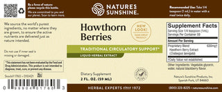 Hawthorn Berries Extract <br>Used to support circulatory health
