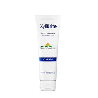 XyliBrite Toothpaste<br> Makes the mouth less hospitable to microbes