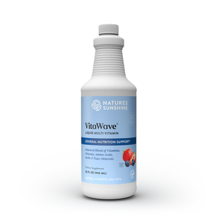 VitaWave Liquid Vitamins & Minerals<br>Delivery of robust nutrition
